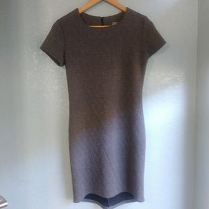 Neiman Marcus Gray Bodycon Dress.